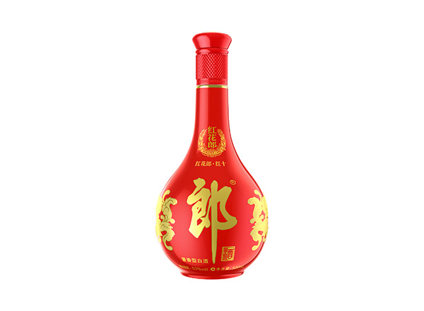 黑河红花郎红十郎酒回收