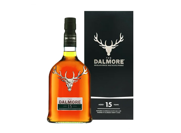 黑河回收大摩威士忌15年铁盒Dalmore达摩帝摩雪莉桶亚历山大苏格兰威士忌洋酒行情价格