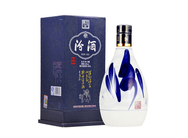 黑河回收青花汾酒30年杏花村汾30三十年汾酒青花瓷