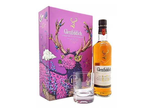 黑河收购格兰菲迪15年威士忌福鹿礼盒装Glenfiddich苏格兰威士忌700ml上门回收