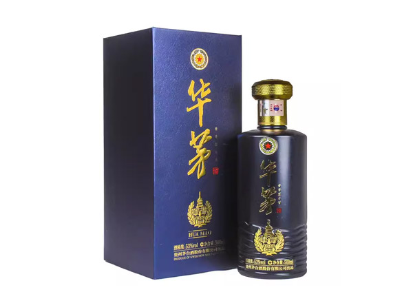 黑河回收茅台华茅蓝色瓶装华茅酒原箱收购