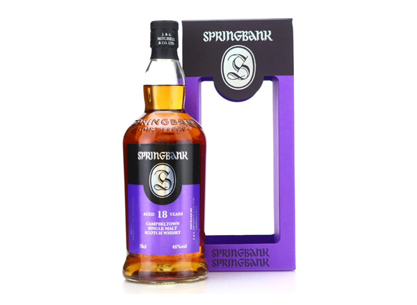 黑河Springbank云顶18年威士忌回收云顶威士忌洋酒700ml行情价格