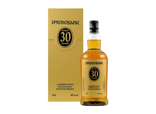 黑河Springbank回收云顶30年威士忌苏格兰坎贝尔镇单一麦芽威士忌洋酒700ml礼盒行情价格