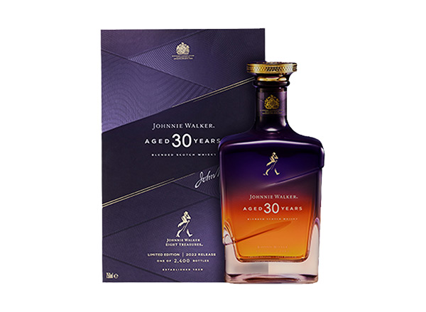 黑河Johnnie Walker尊尼获加30年回收尊尼获加威士忌紫金臻选750ml礼盒装洋酒收购约翰走路中国限量版行情价格