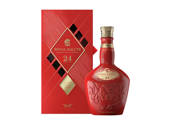 黑河Royal Salute皇家礼炮24年威士忌回收皇家礼炮威士忌礼盒装700ml 洋酒收购行情价格
