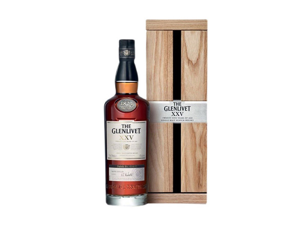 黑河格兰威特威士忌回收格兰威特25年陈酿威士忌The Glenlivet XXV洋酒上门收购行情价格