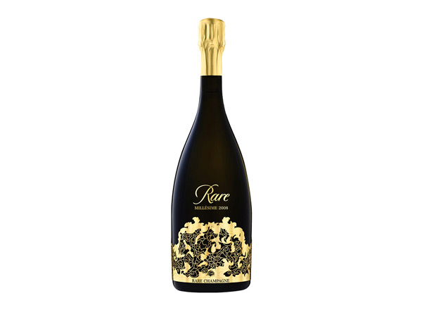 黑河白雪稀露香槟回收稀露黑钻年份香槟经典款Rare Brut
